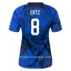 Camiseta de fútbol Estados Unidos ERTZ 8 Segunda Equipación Mundial 2022 - Mujer